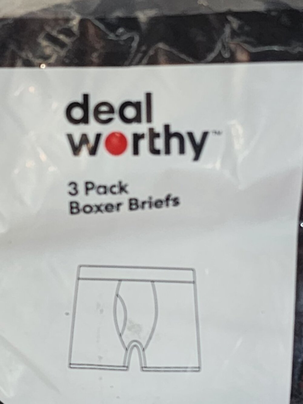 Deal Worthy Black Cotton Recycled Poly 3pk X 2 Boxer Briefs 6 Pair Total Sz XXL - Picture 7 of 16